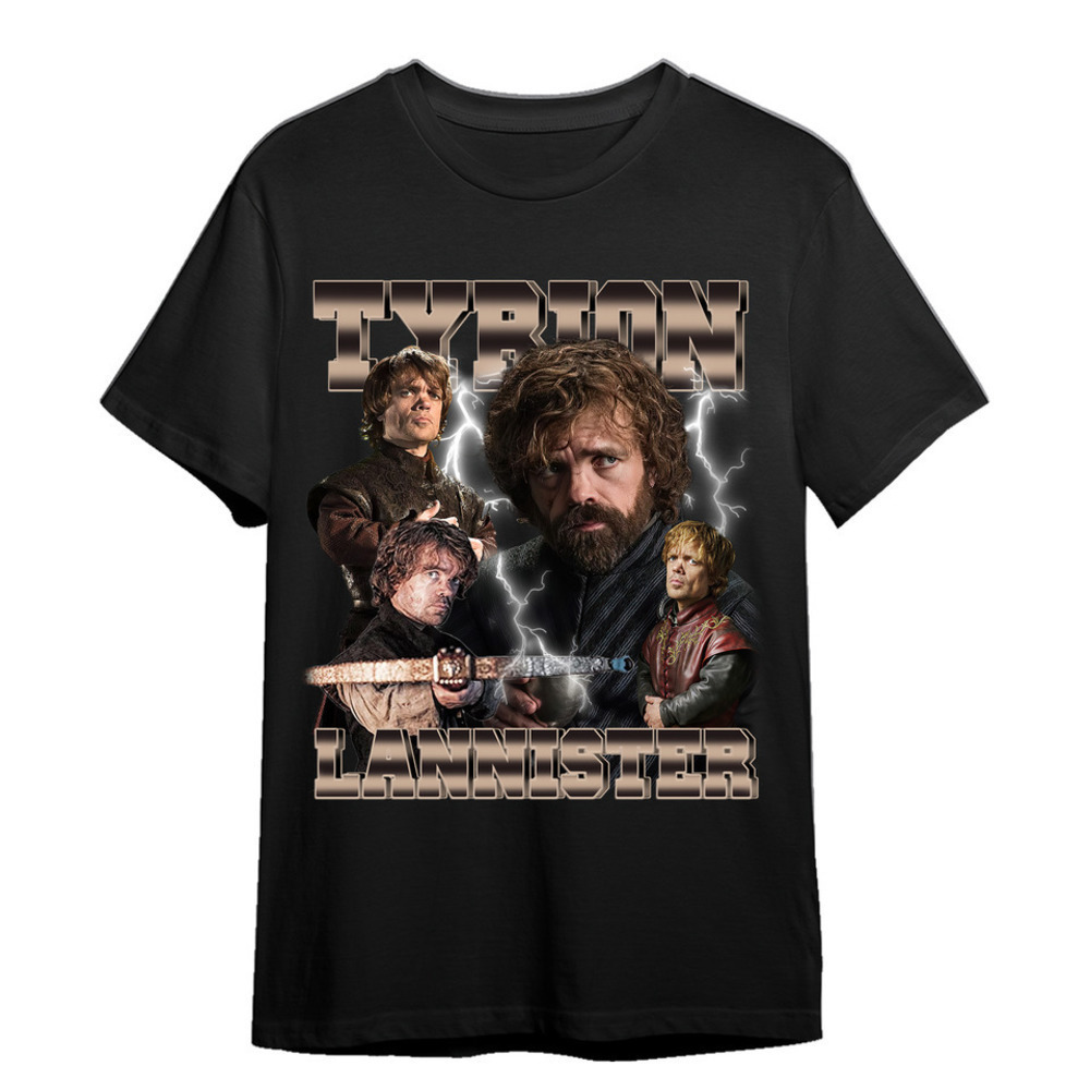 Tyrion Lannister Fantasy Character Retro Graphic Unisex T-Shirt